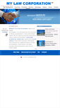 Mobile Screenshot of mylawcorp.com